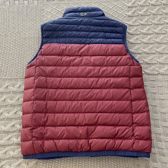 NWT Vineyard Vines Down Boys Weekend Crimson Performance Vest ~ 16 - Picture 5 of 8